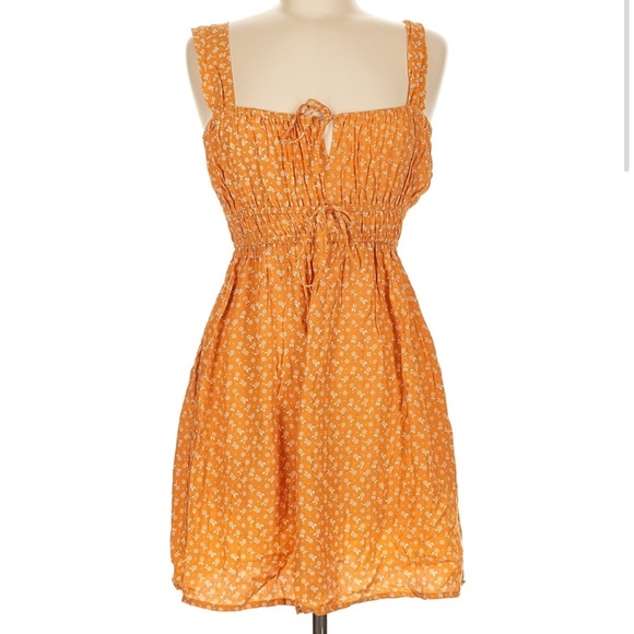 NWT Faithful The Brand Praia Mini Dress in Ermita Floral Print Milkmaid Style - Picture 4 of 10